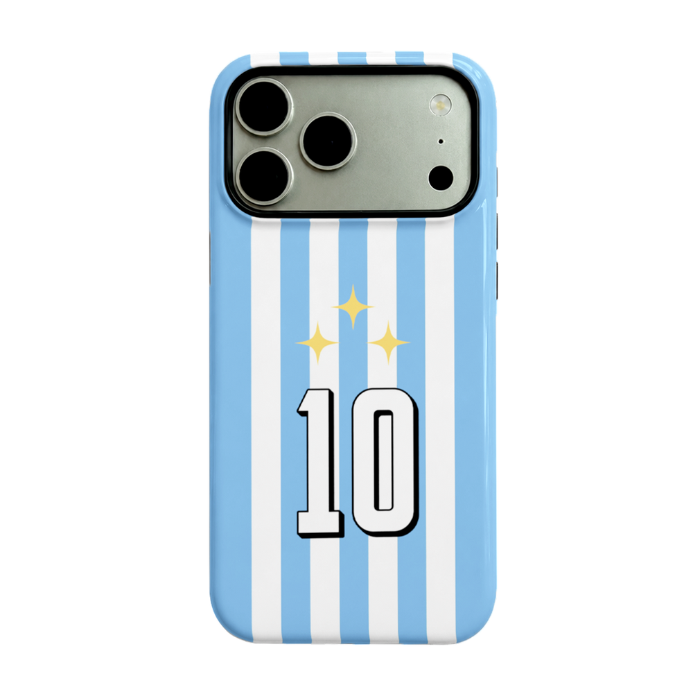 Argentina No. 10 Soccer Jersey Case