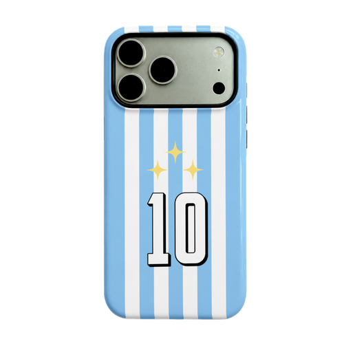 Argentina No. 10 Soccer Jersey Case