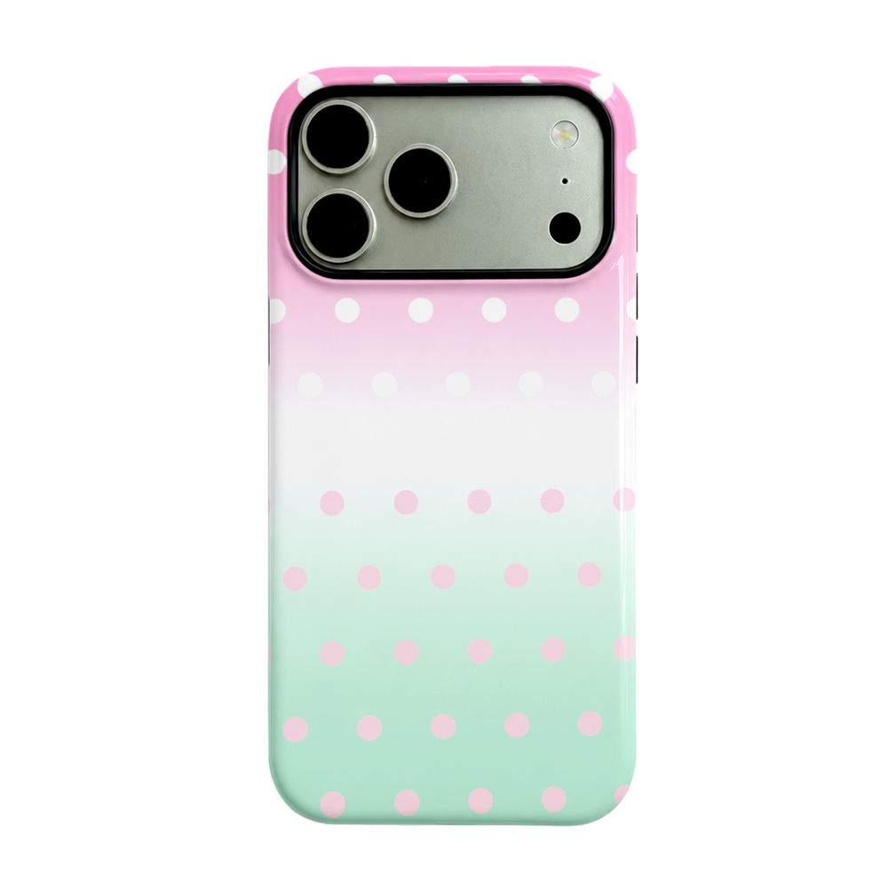 Mint Blush Polka Dots Case