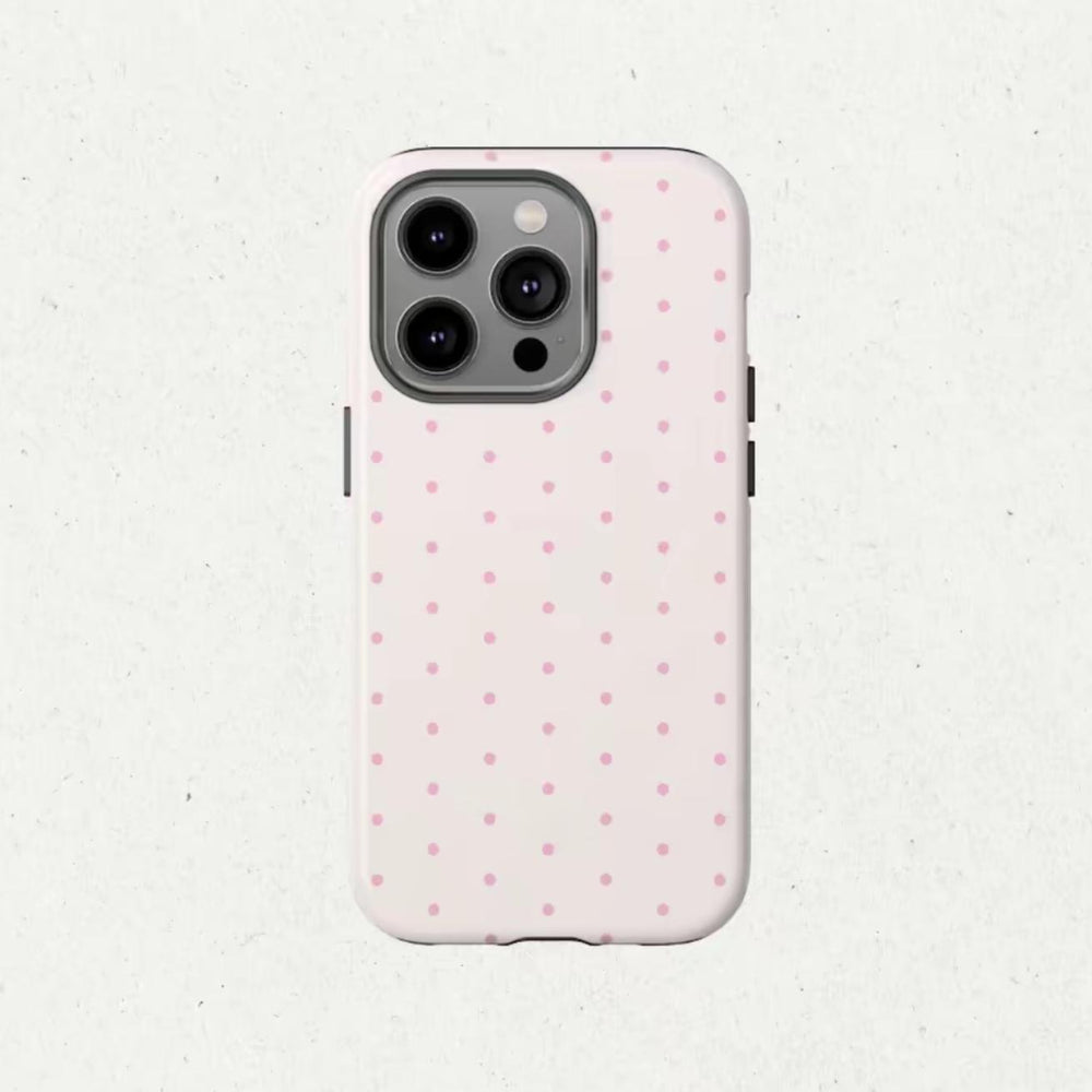 Pink Polka Dot Case