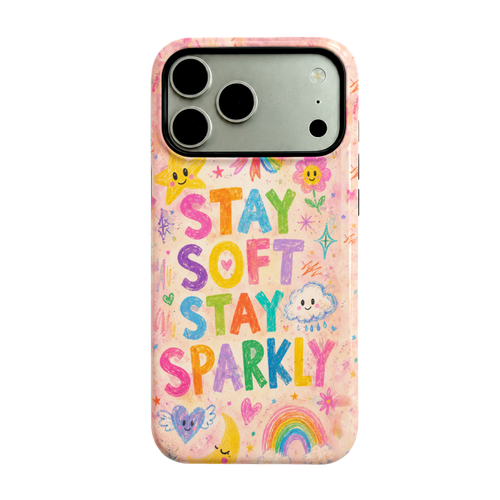 Stay Soft Stay Sparkly Case