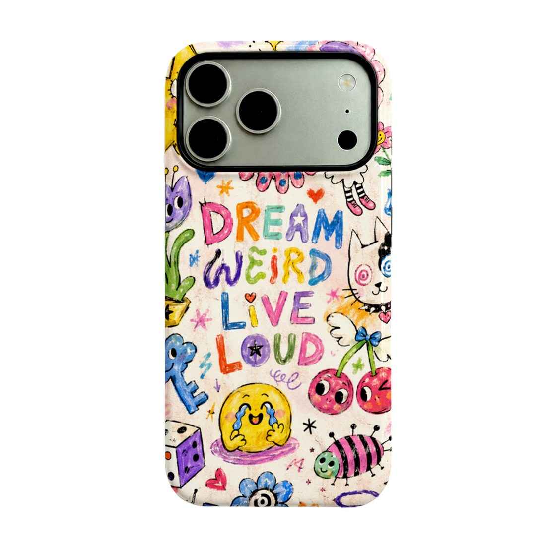 Dream Weird Live Loud Case