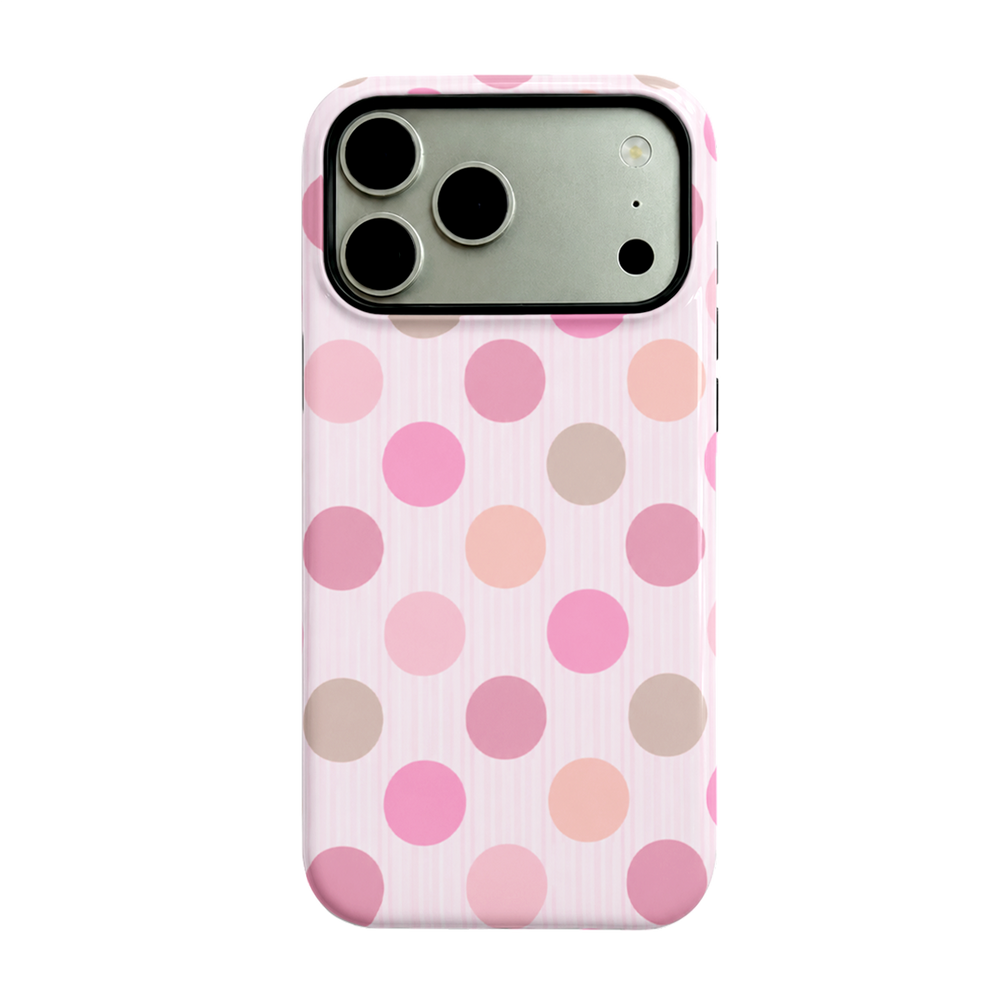Peach Polka Dots Case