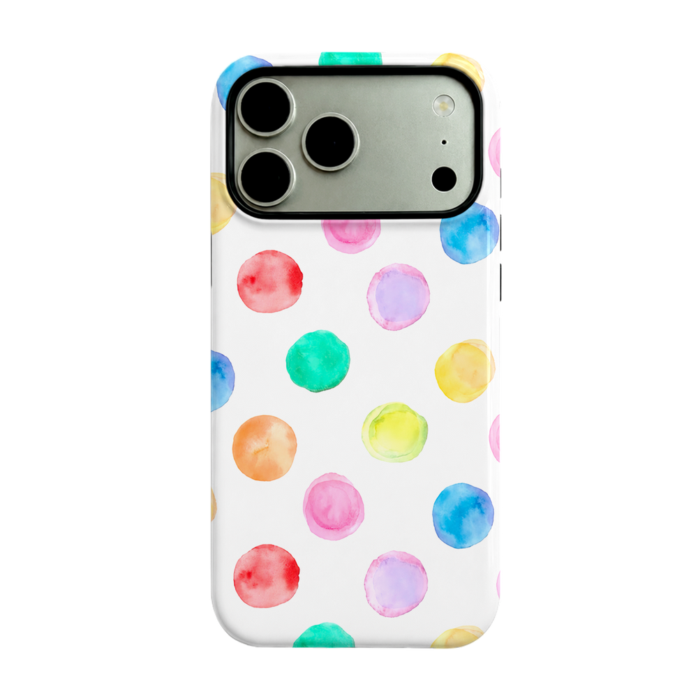 WATERCOLOR POLKA DOTS CASE