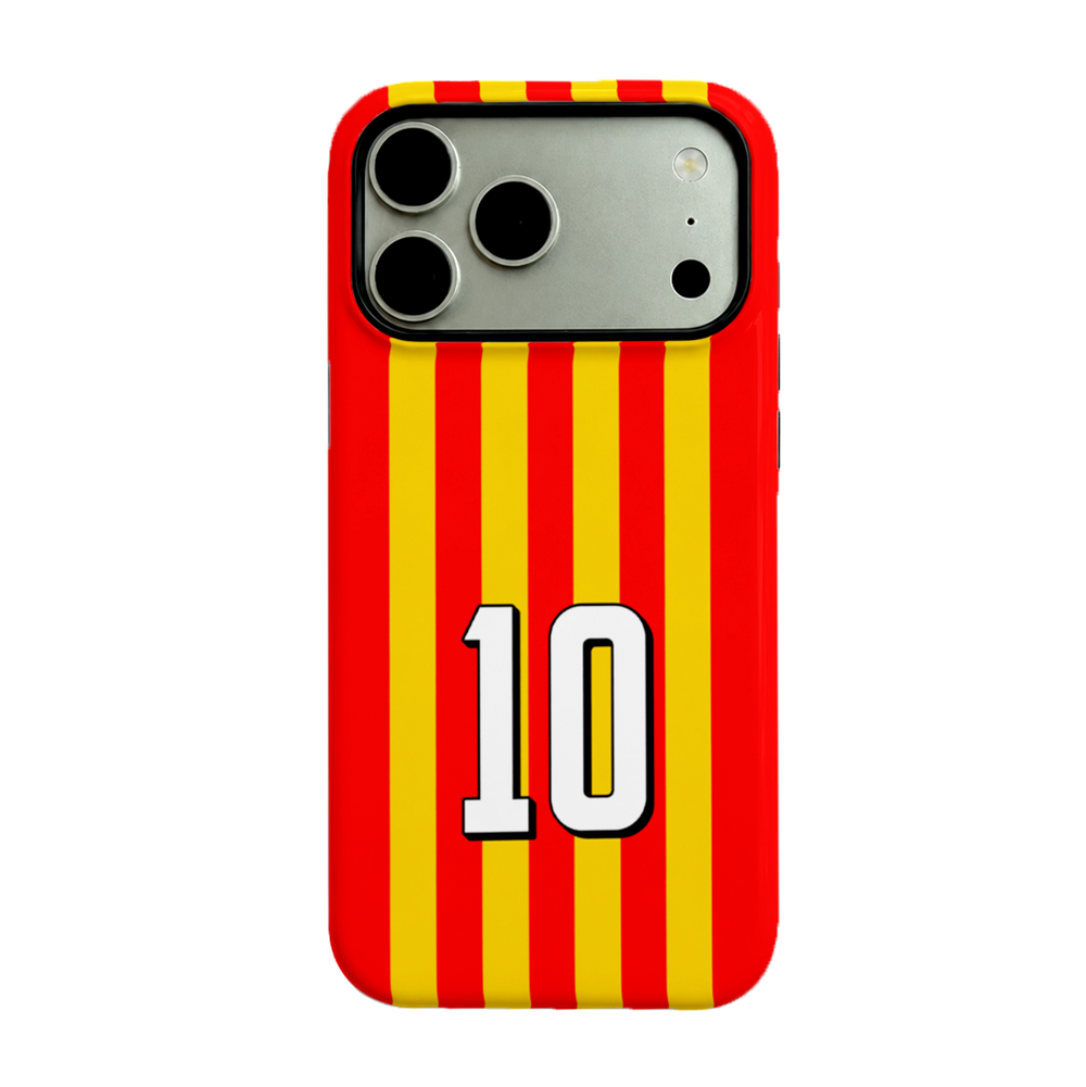 Spain Soccer Jersey Number Case