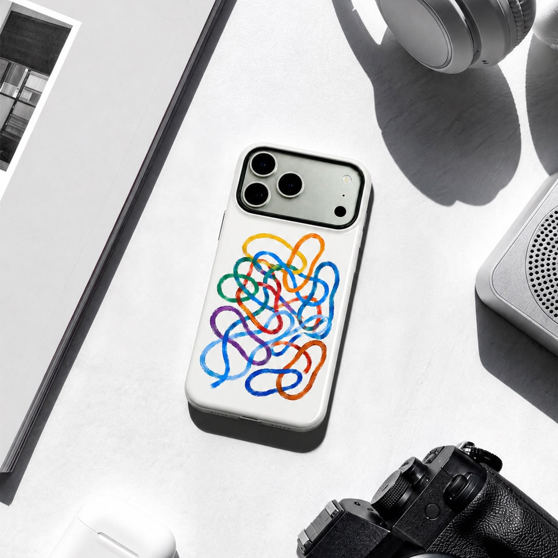 Minimalist phone case lifestyle